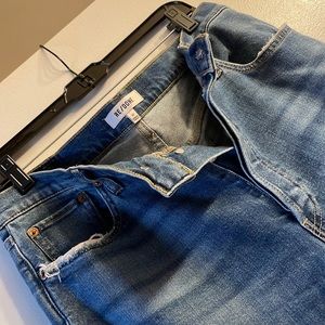 Re/Done distressed denim jeans